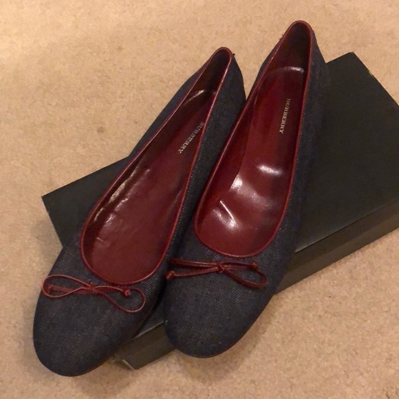 Burberry Denim ballet flat - Picture 1 of 3